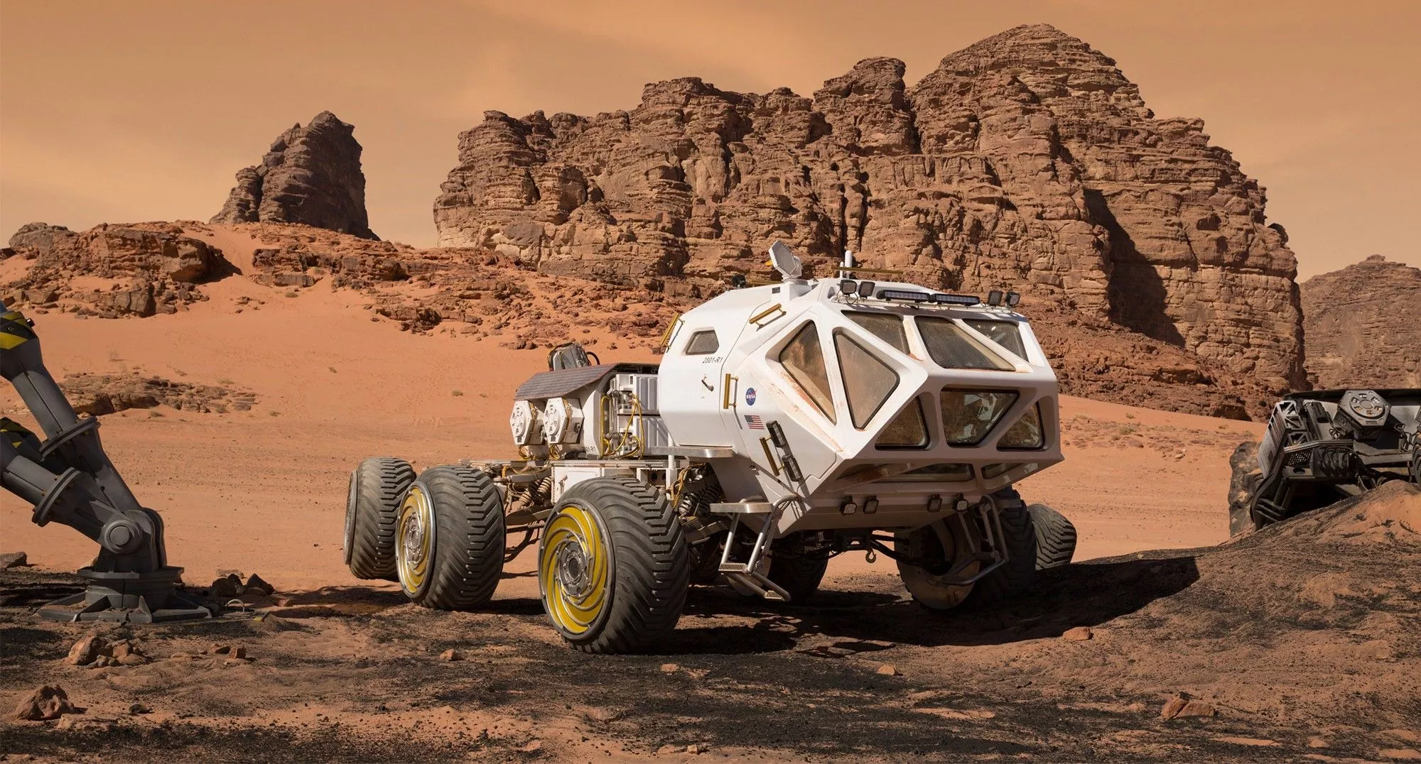 HD image from The Martian movie