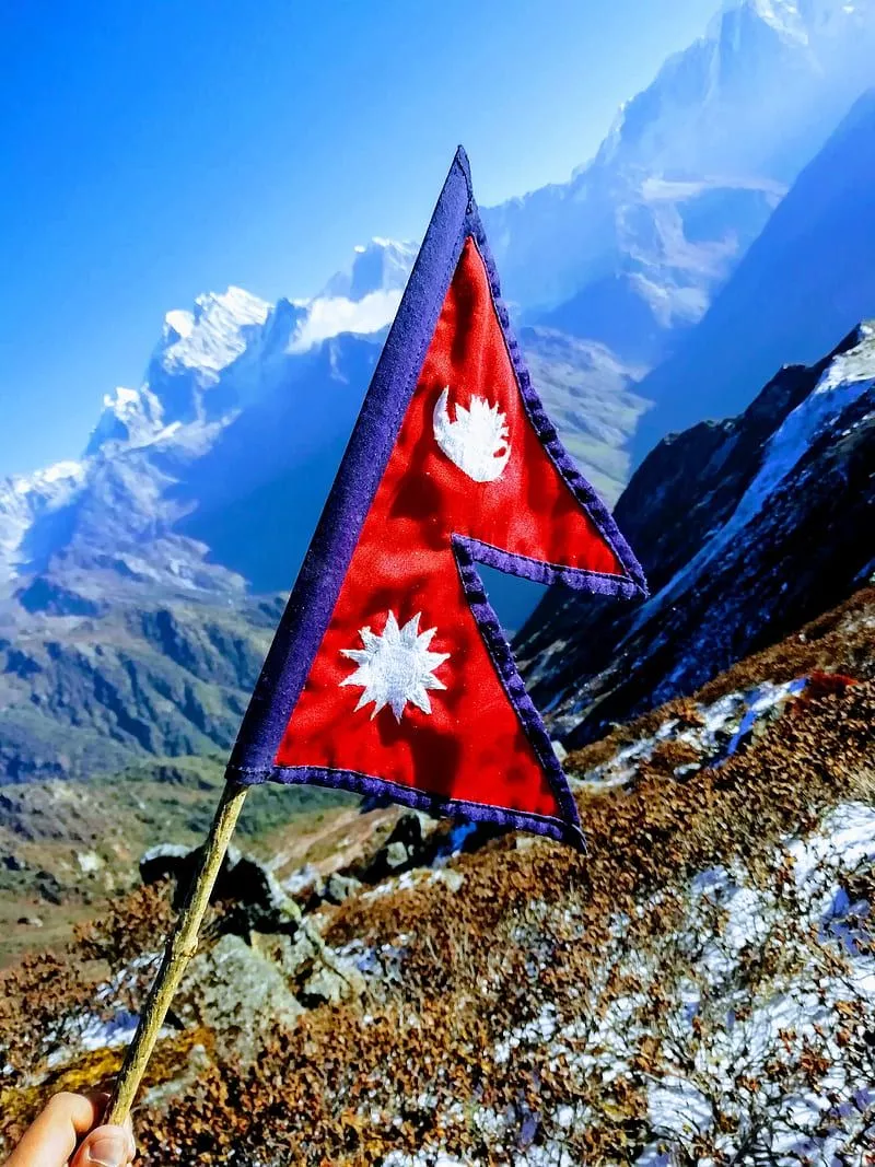 Nepal, flag, nepal flag, HD phone