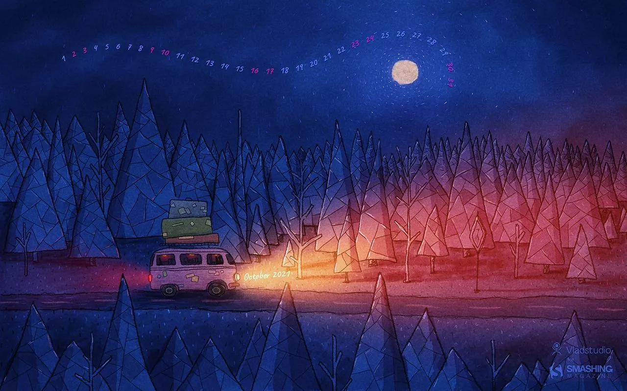 October 2021 Desktop Wallpaper Edition