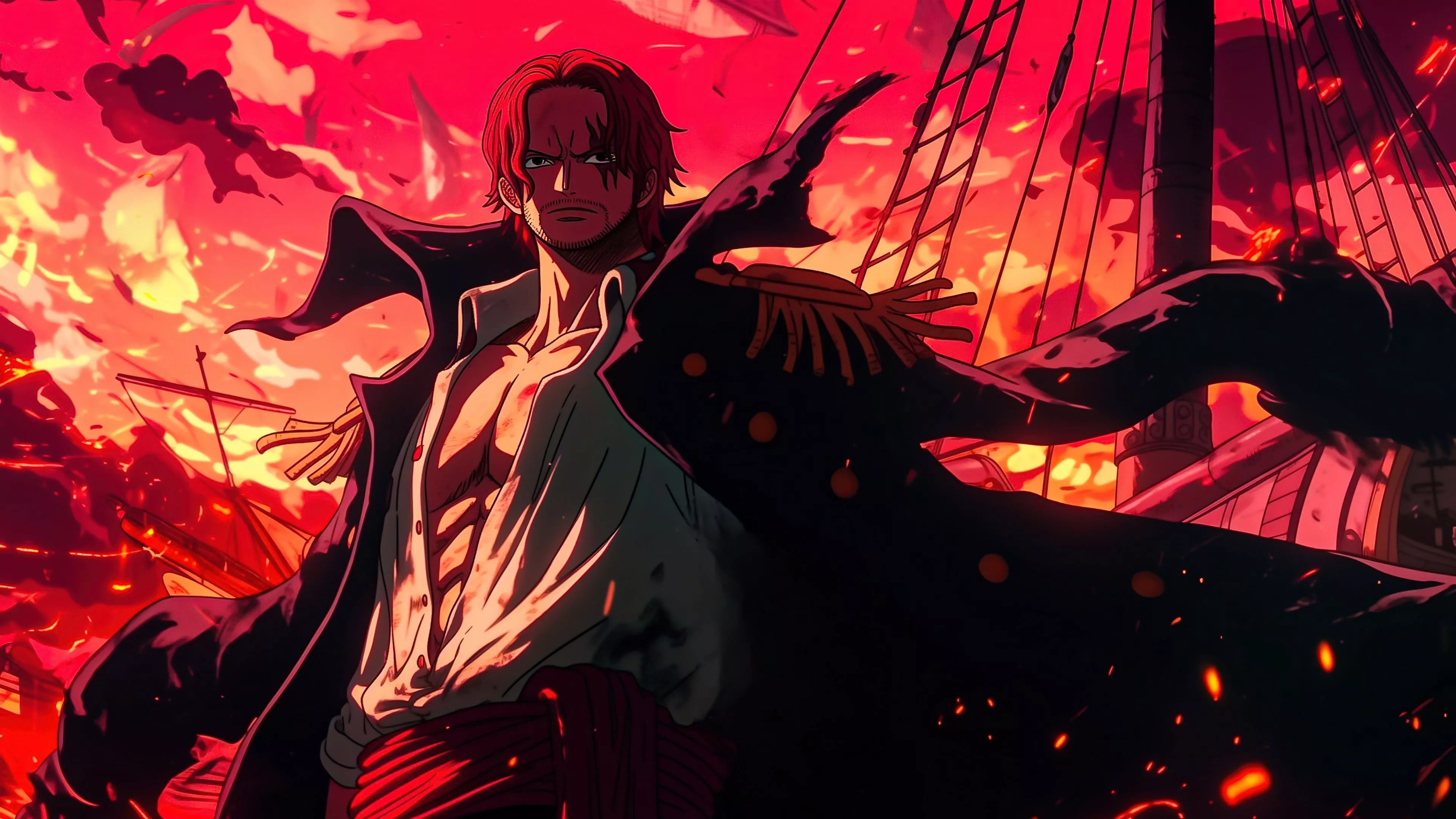 Shanks 4k PC Wallpapers - Wallpaper Cave - How Much Screen Time Does Shanks Have