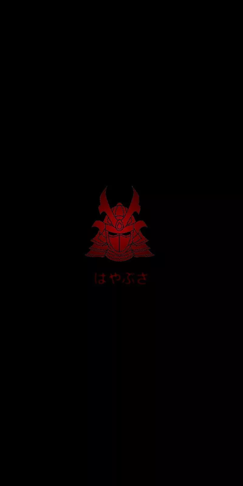 Samurai Black Red, Logo, Tribal, Colors, Theme, Red, HD Phone Wallpaper