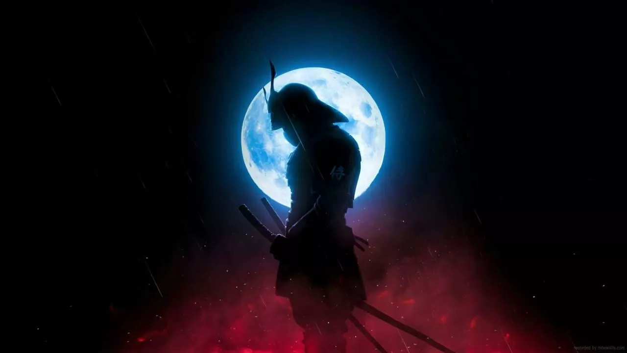 Moonlight Samurai Live Wallpaper 4k