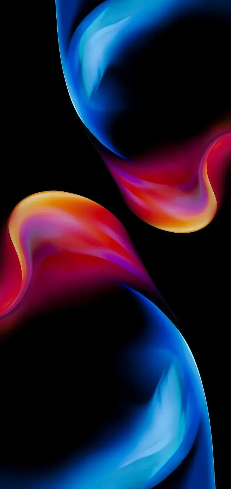 Wallpaper Liquid Blue Wallpaper