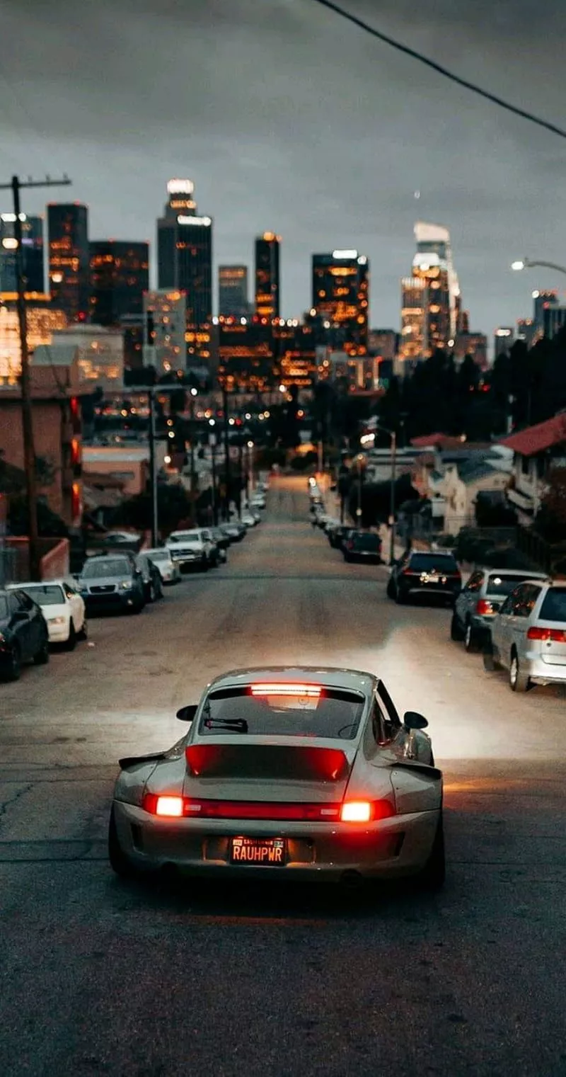 Porsche, LB, night, 911, NewYork, RWB