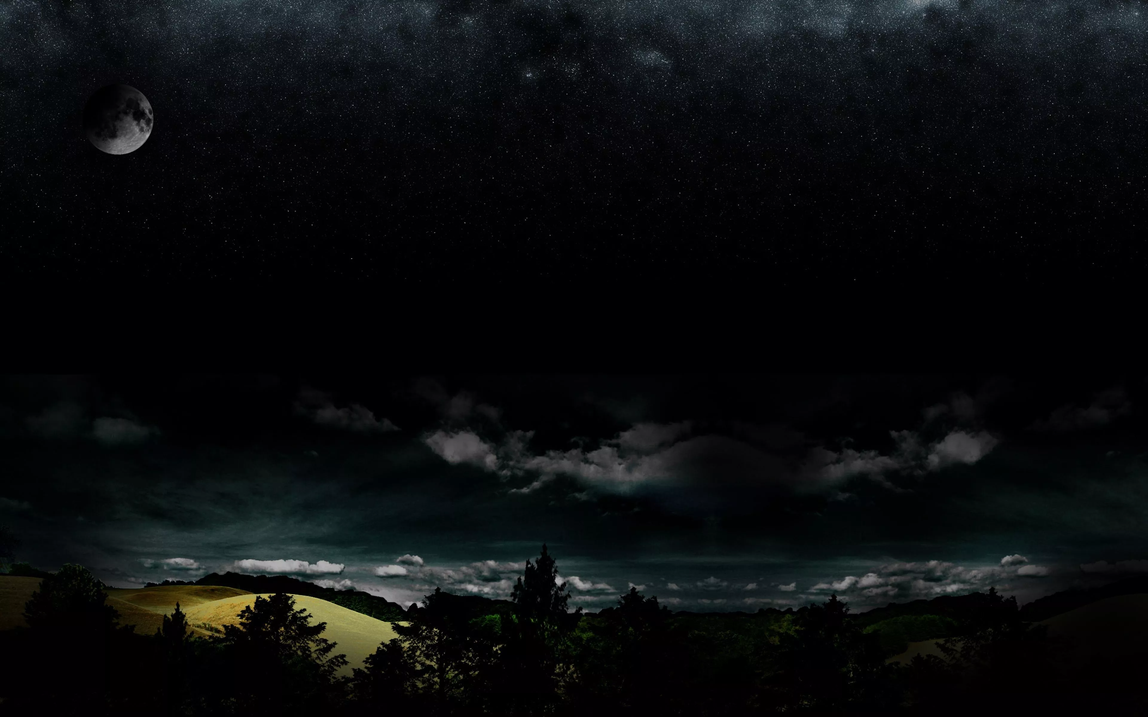 dark 4k wallpaper, sky, cloud, nature