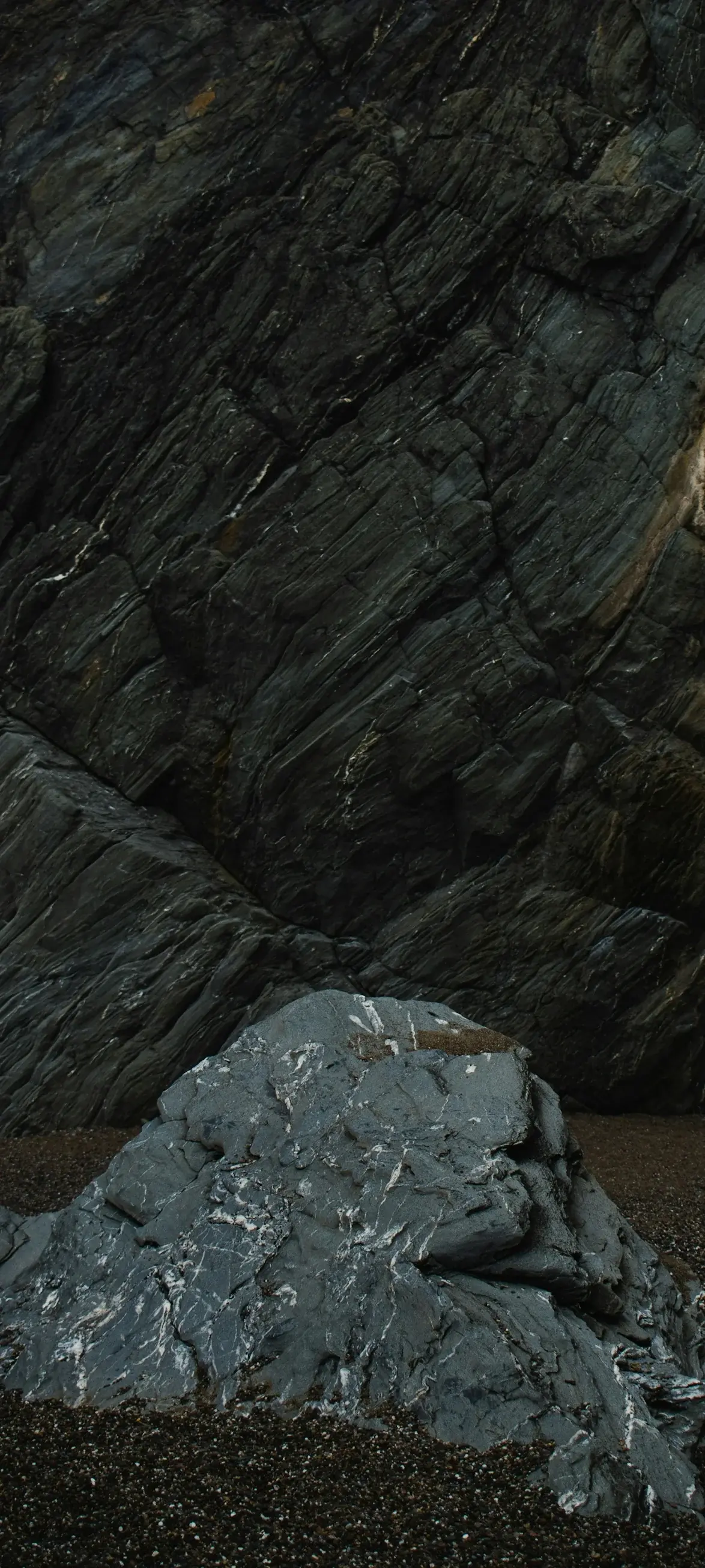 Dark Black Rocks Best Wallpaper