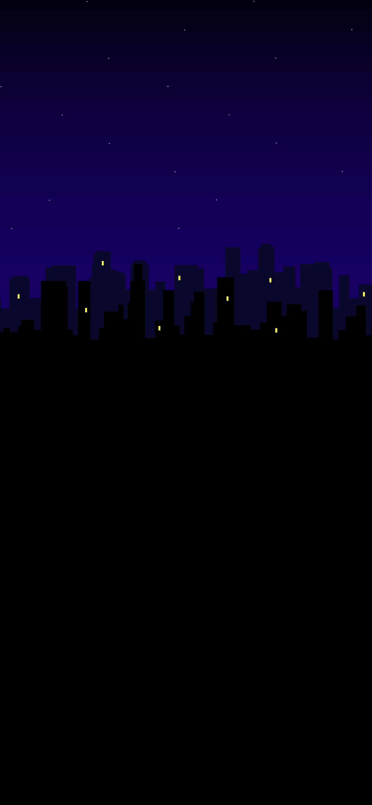 Amoled minimal city night 4