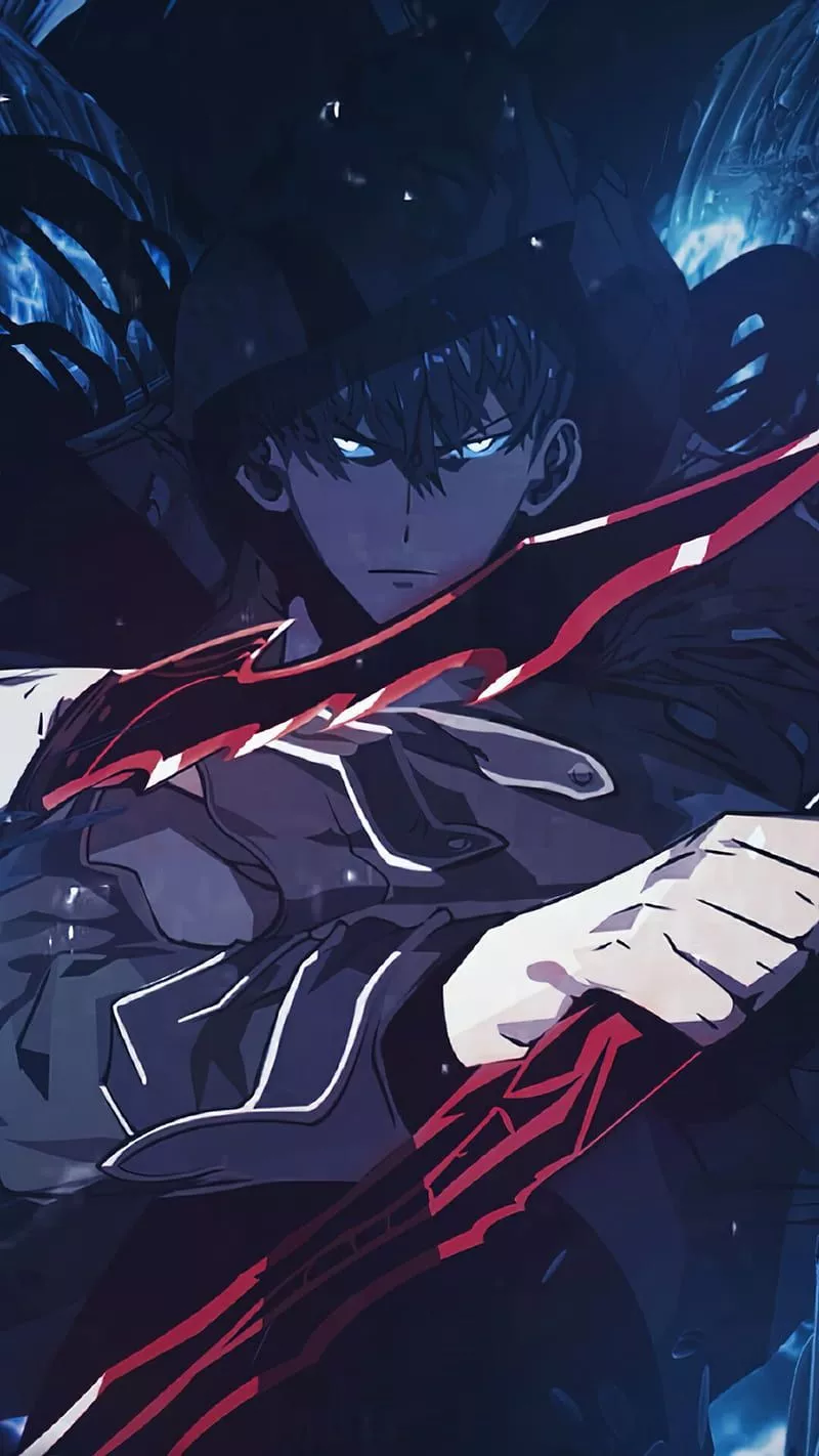 Sung Jinwoo, Solo Leveling, Full phone Gallery, Solo Leveling Manga, HD phone wallpaper