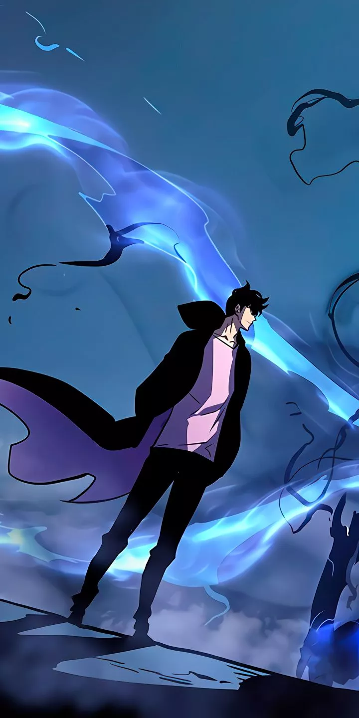 Mobile wallpaper: Anime, Sung Jin Woo