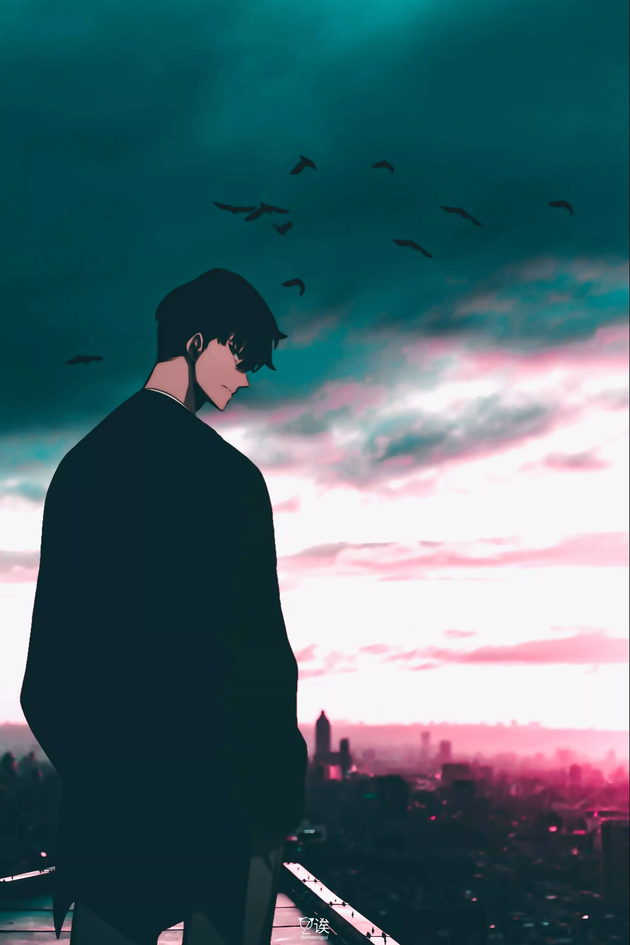 Sung Jin Woo Phone Wallpaper