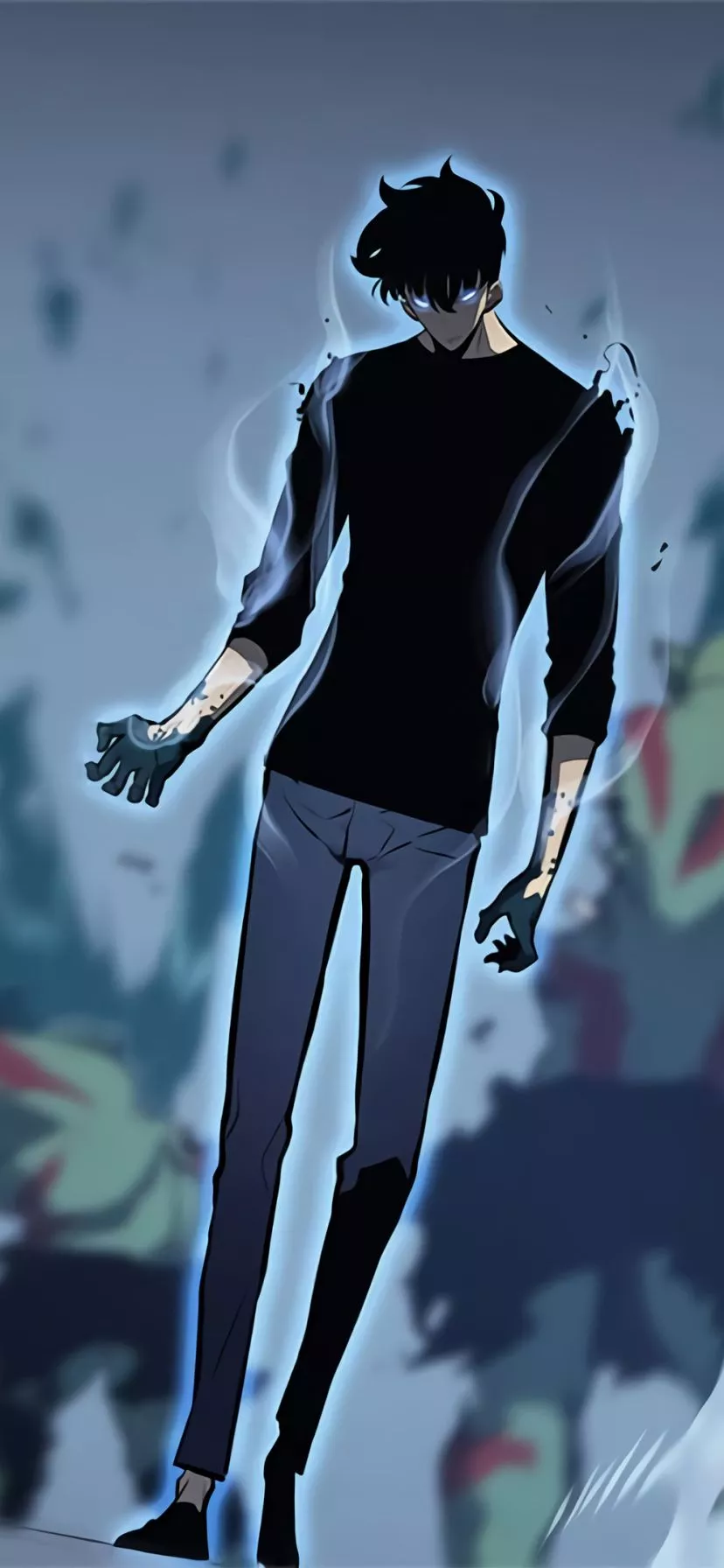 Mobile wallpaper: Anime, Sung Jin Woo