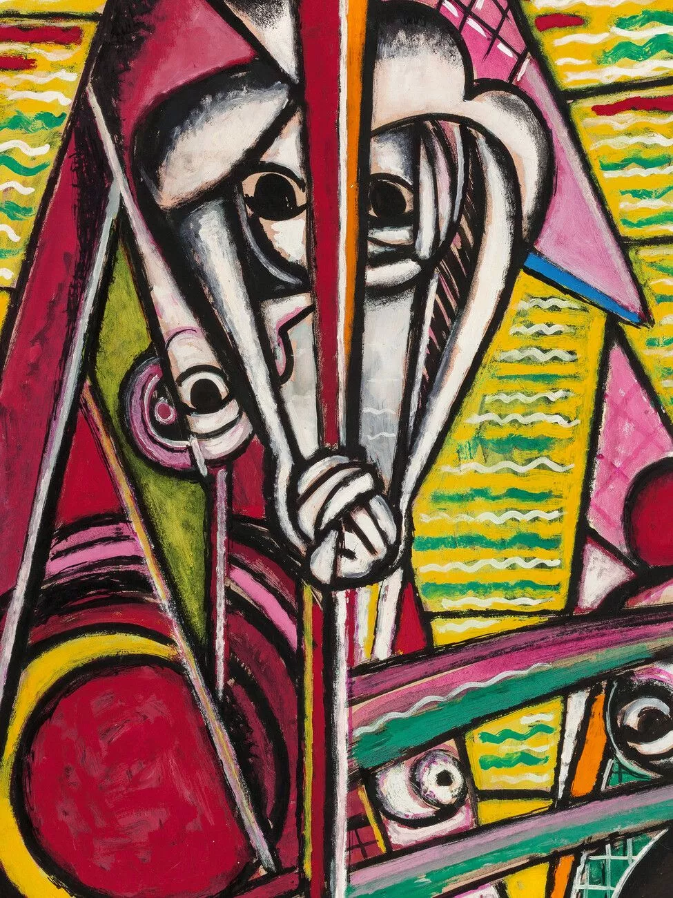 Cubist Composition (Abstract)