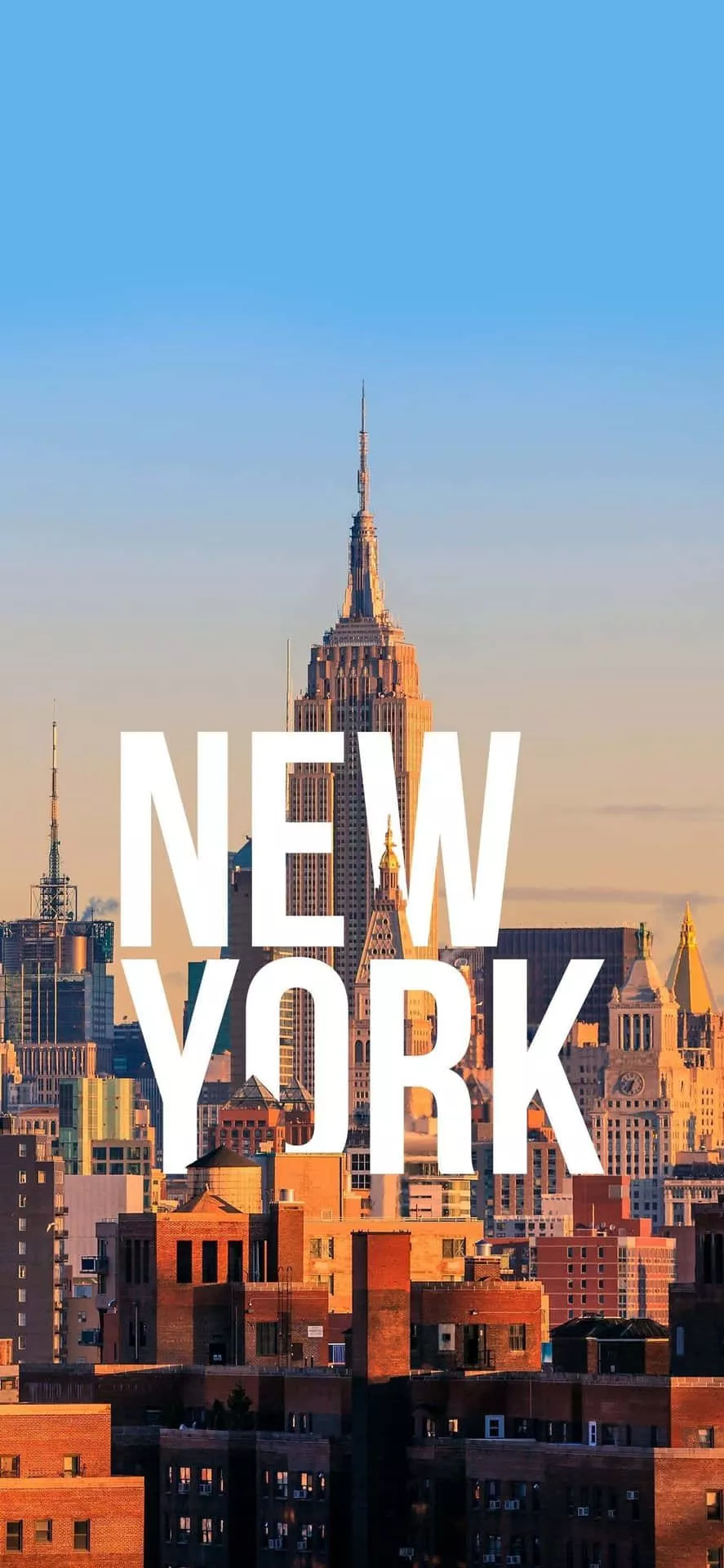 New York iPhone X Wallpaper