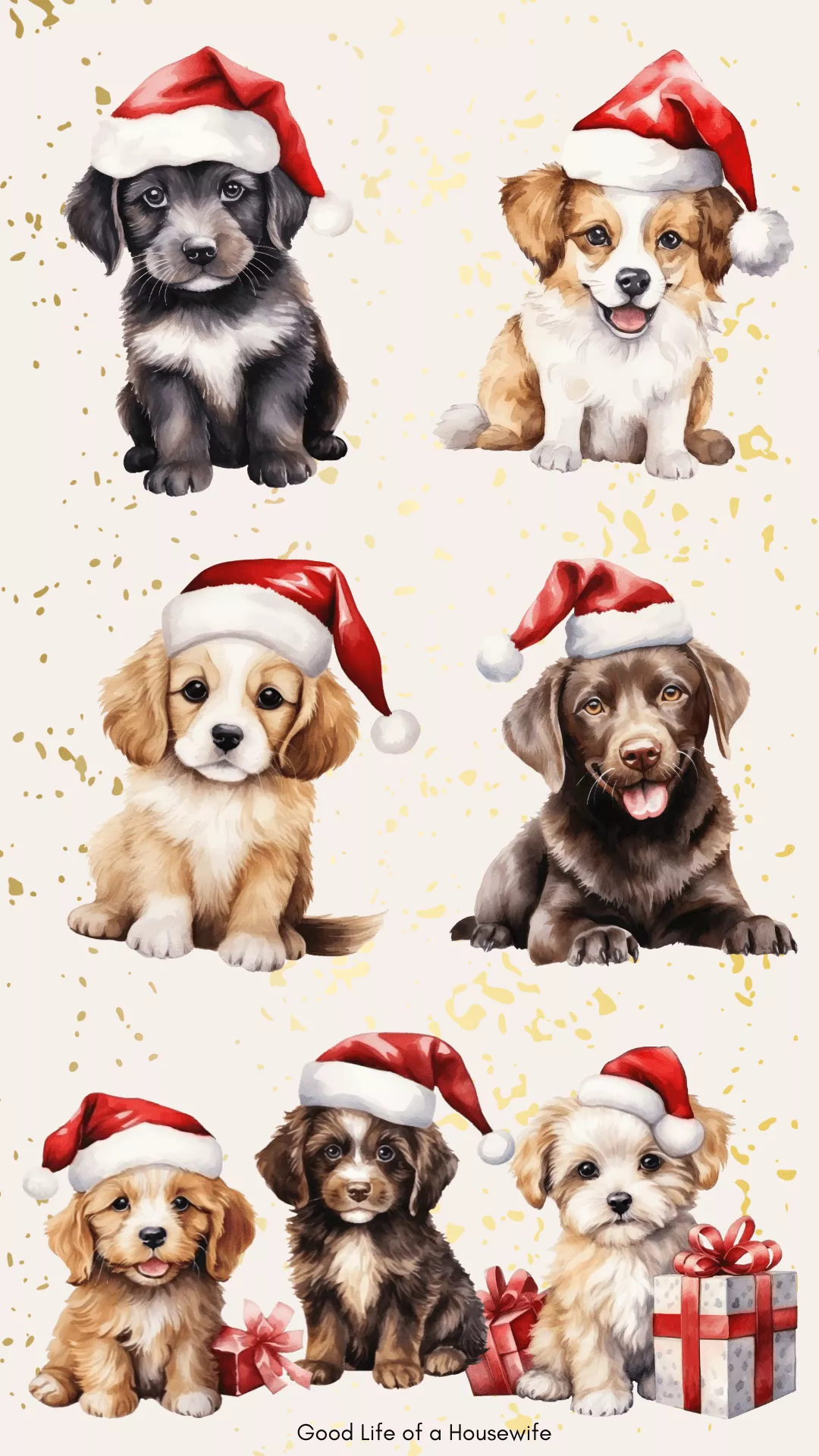 Cute Christmas iPhone Background
