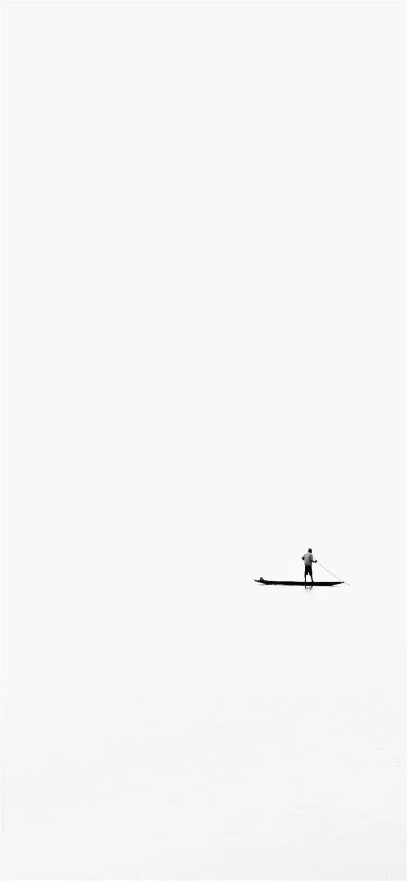 White black life iPhone X Wallpaper