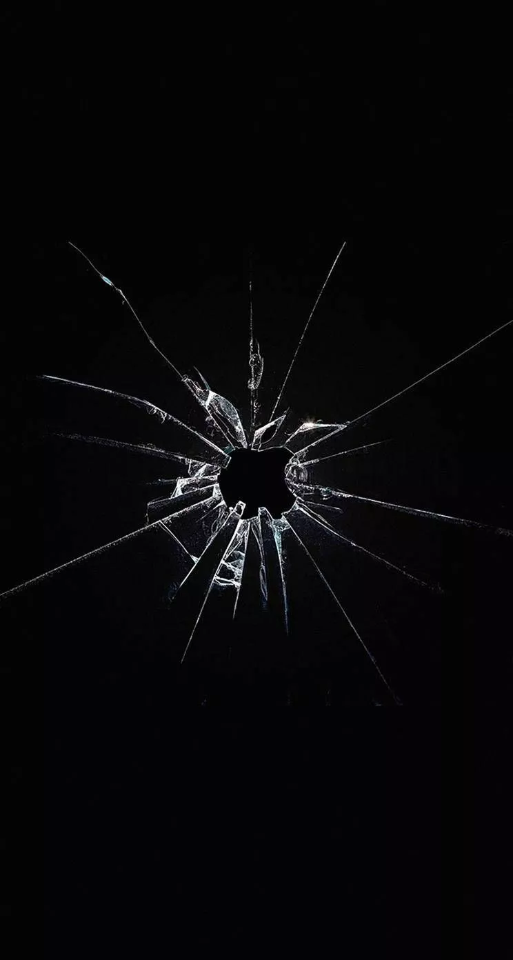 Broken Glass iPhone Se Wallpaper