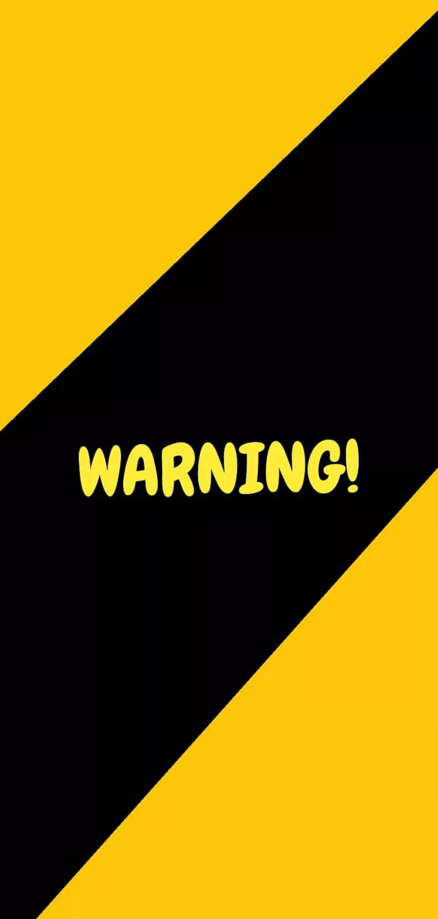 Warning HD Wallpaper