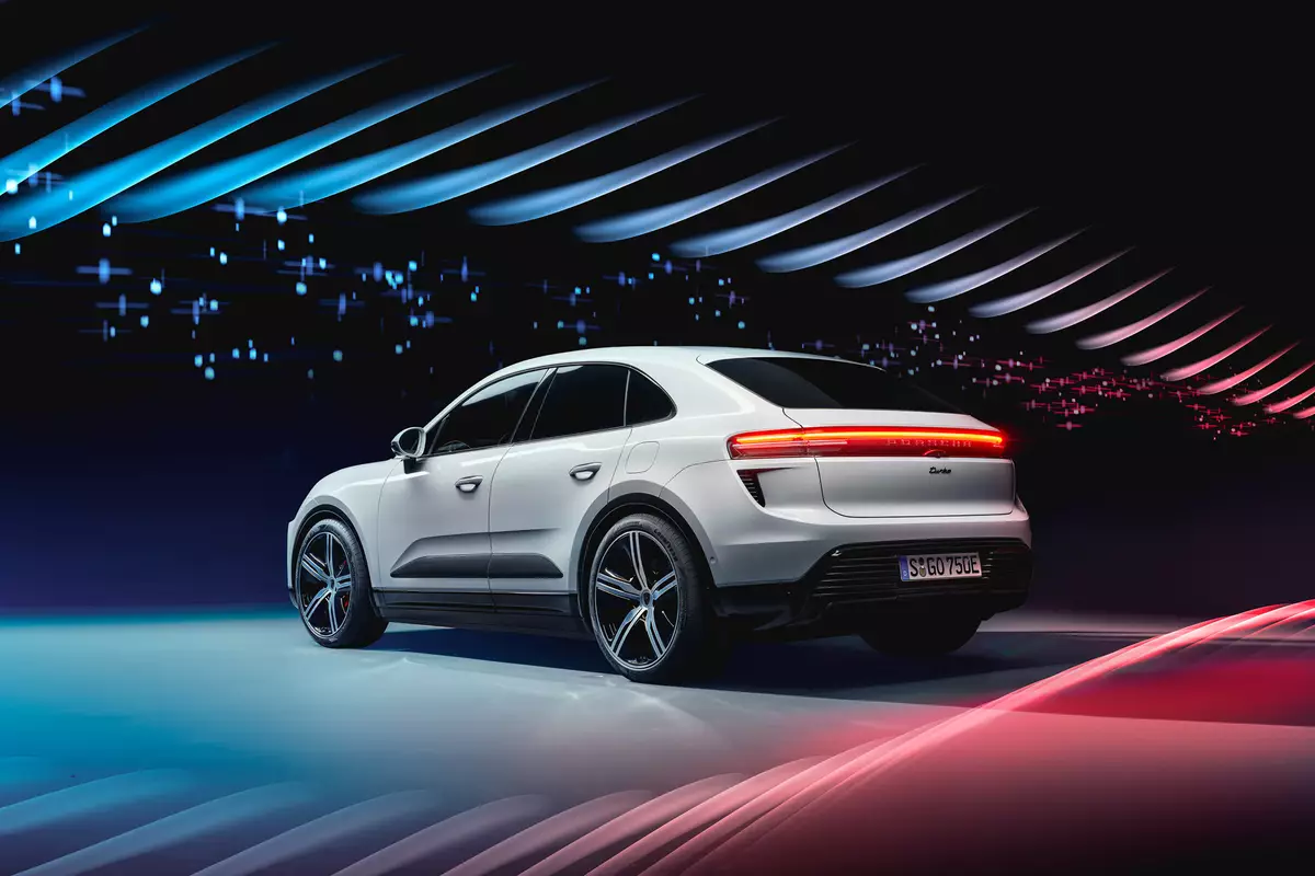 Porsche Macan EV Gets Taycan Style