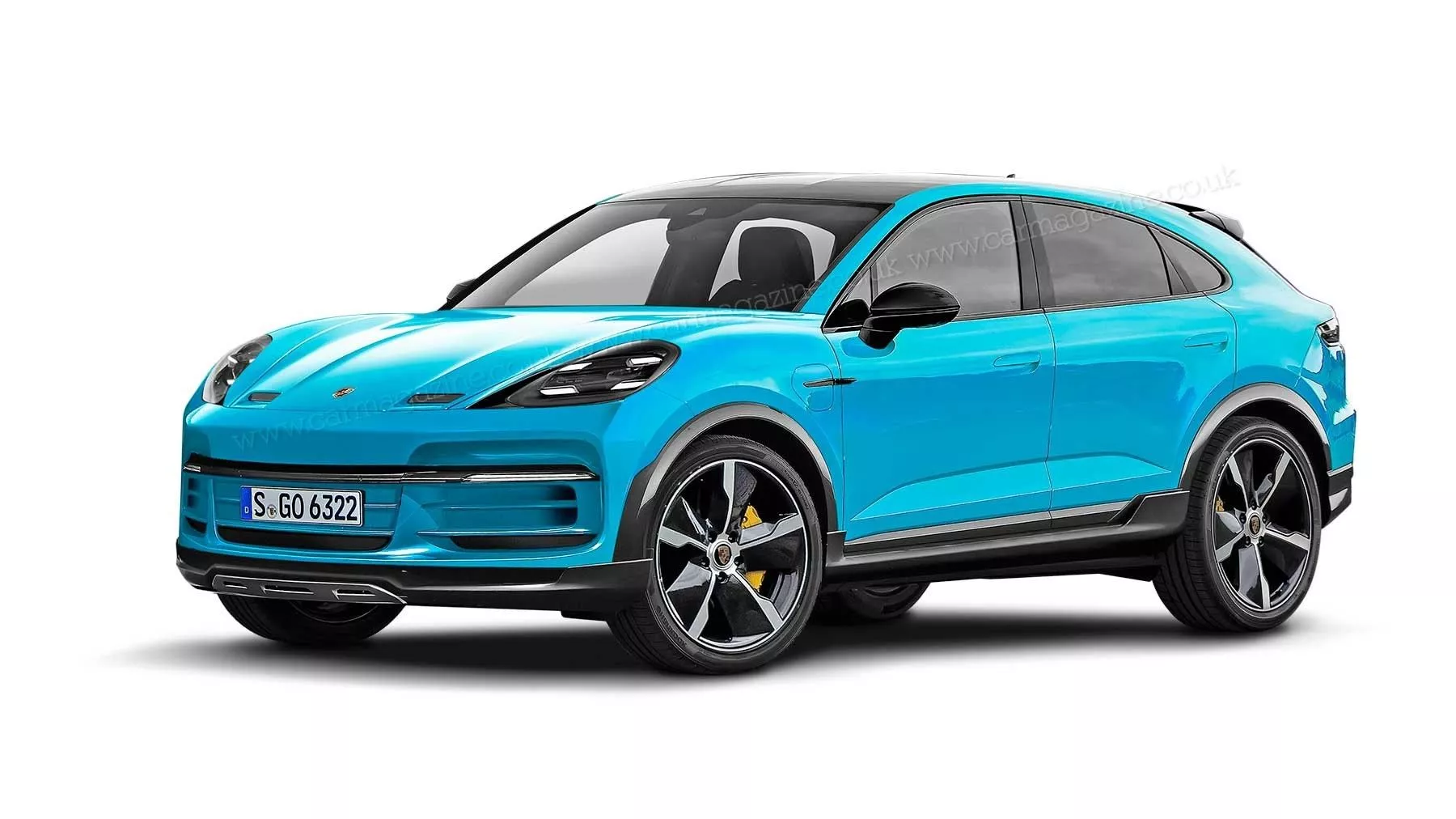 2024 Porsche Macan EV Widescreen