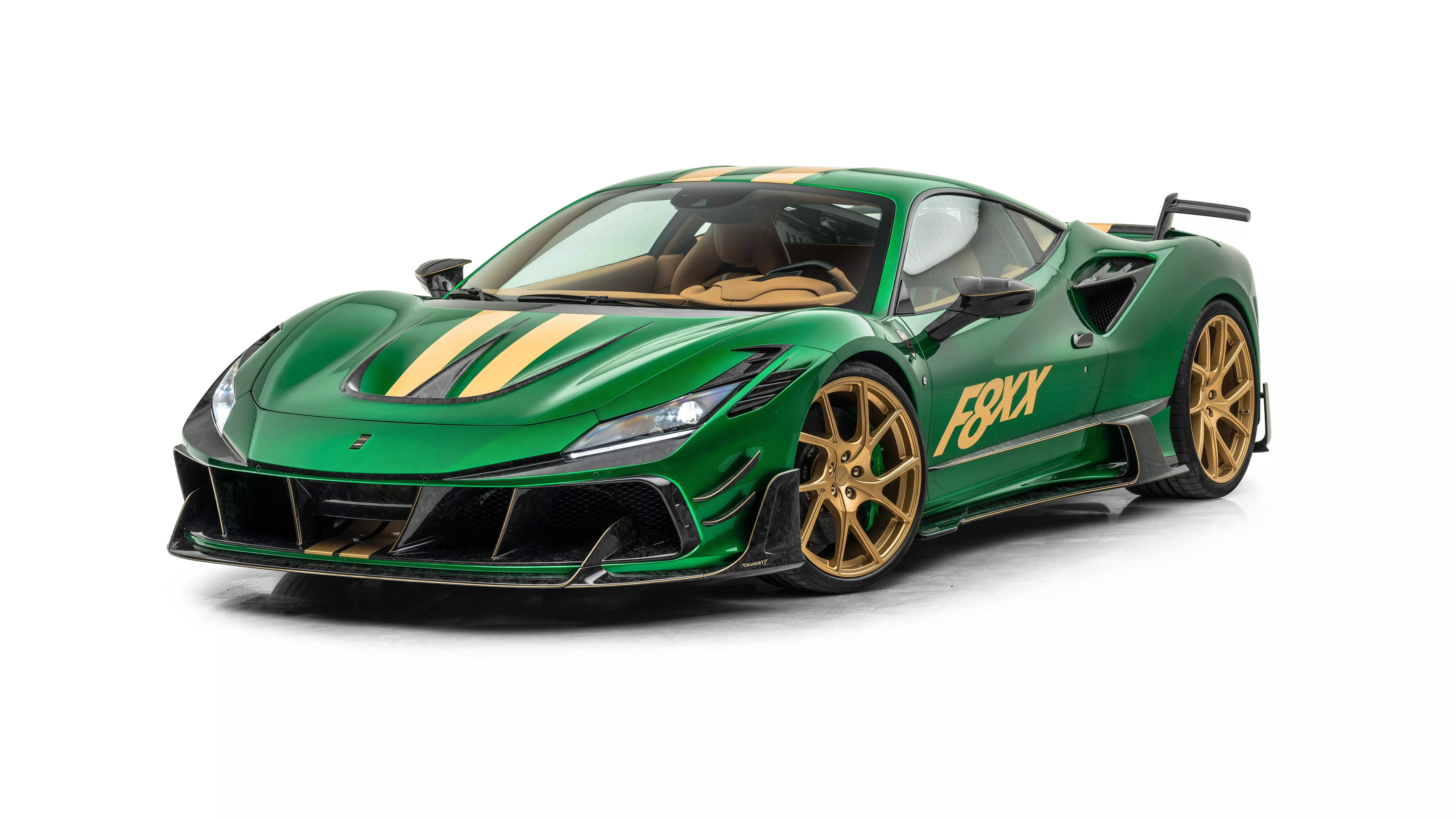 Mansory F8XX Ferrari F8 Tributo 2021 4K