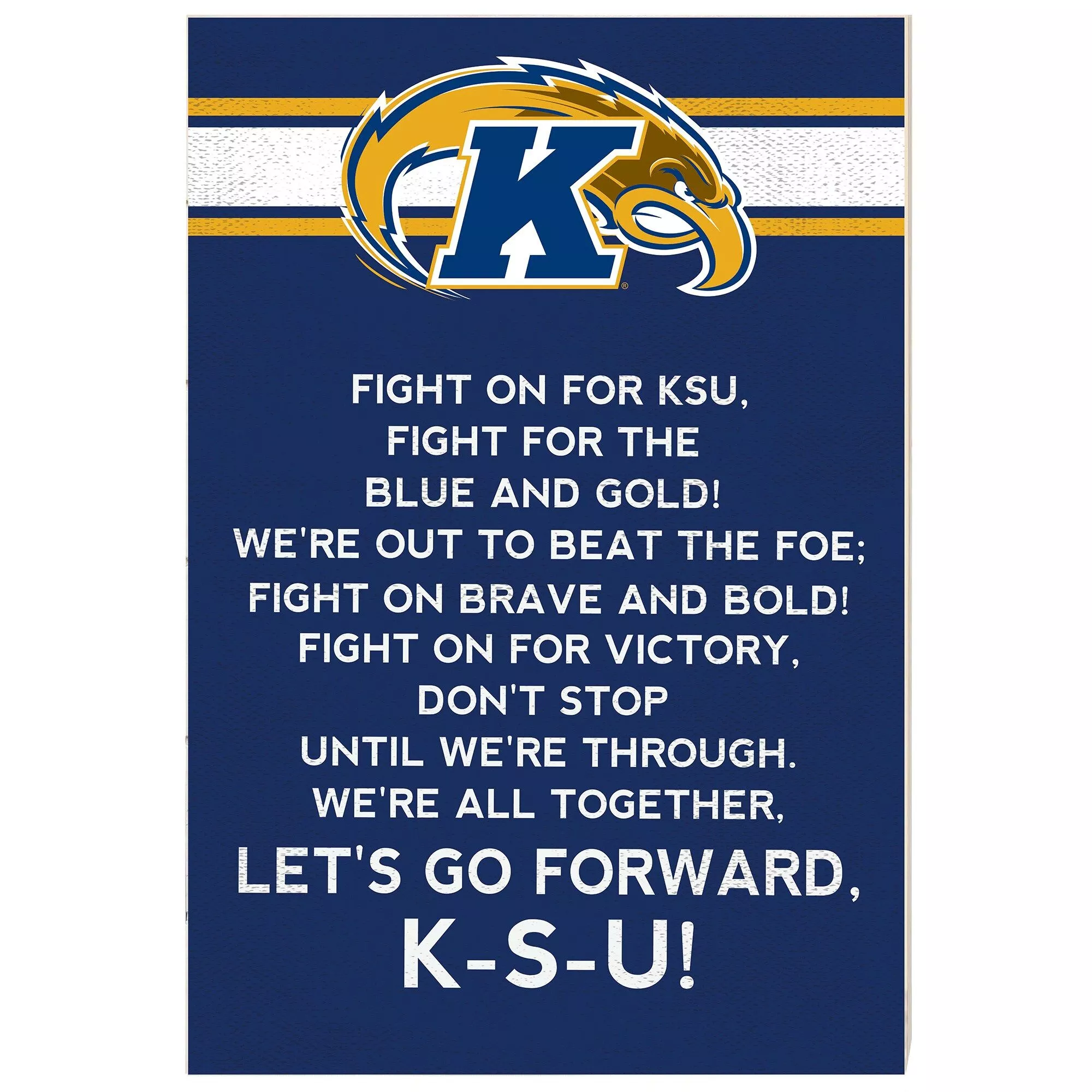 Kent State Golden Flashes 23'' x 34