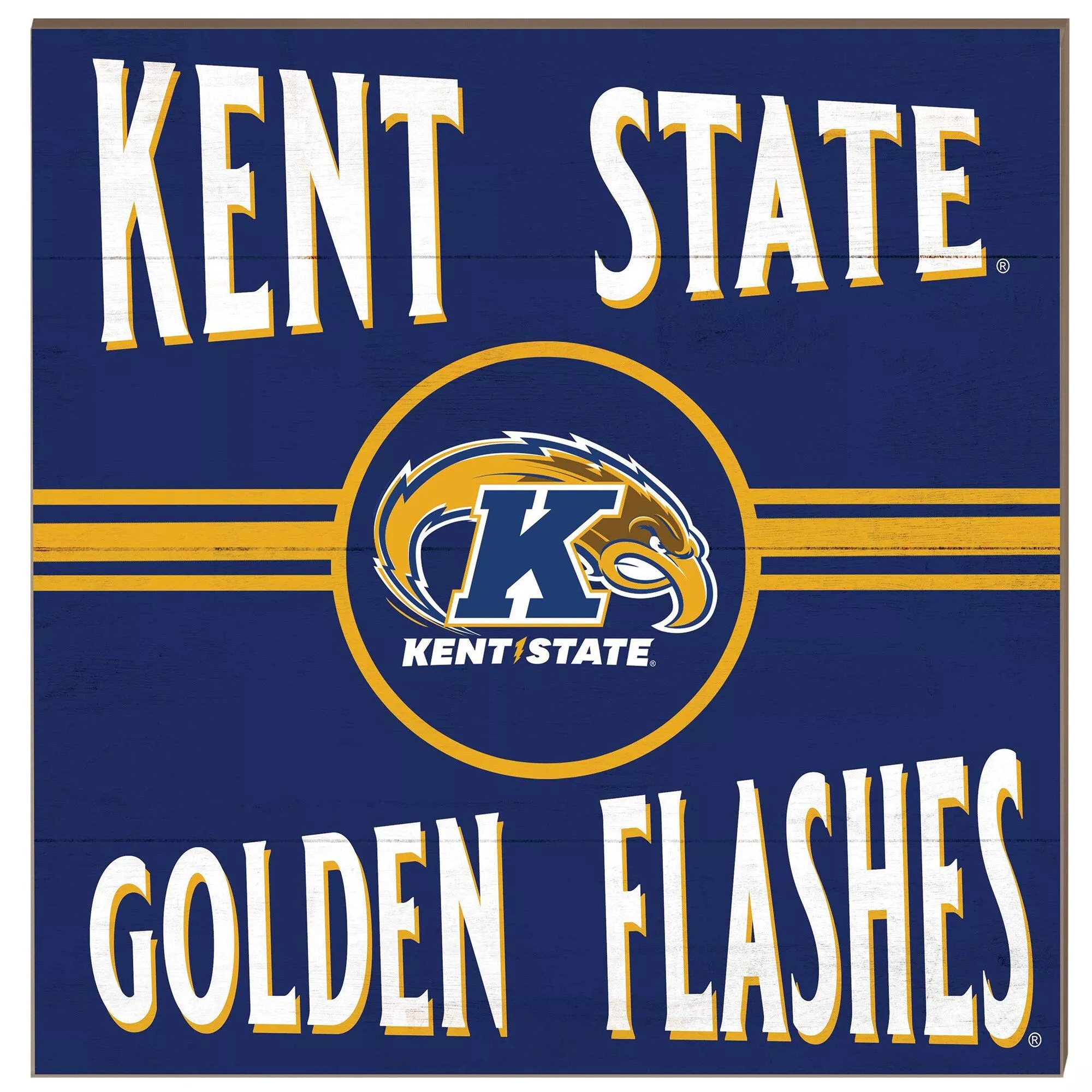 Kent State Golden Flashes 10'' x 10
