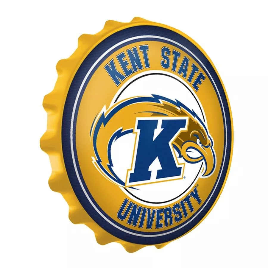 Golden Flashes Bottle Cap Wall Sign