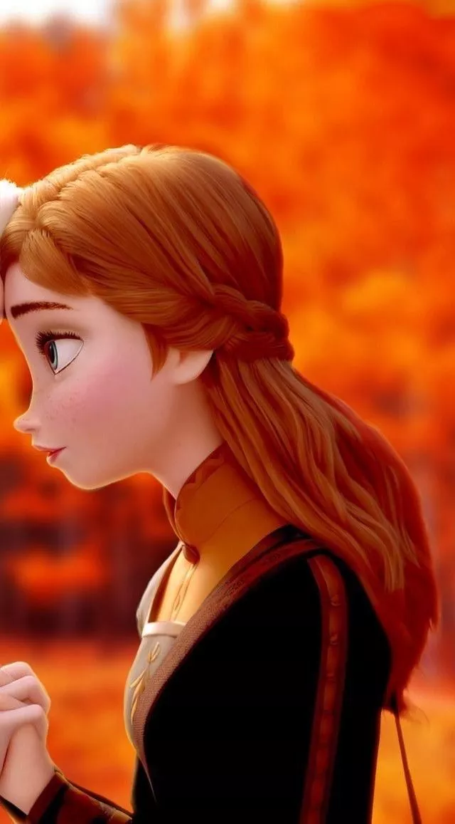 Elsa and Anna matching wallpaper