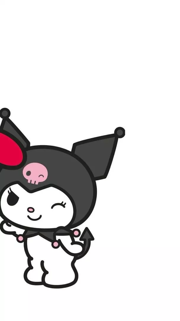 My Melody and Kuromi matching wallpaper