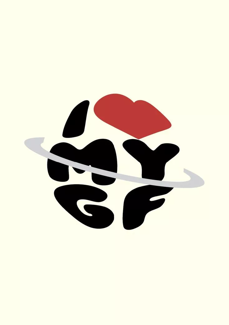 I love my BF / I love my GF matching wallpaper