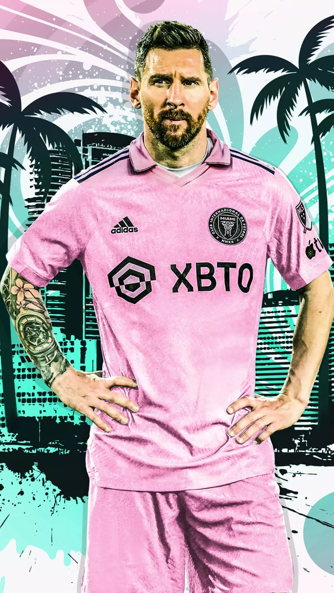 Messi Inter Miami Wallpaper