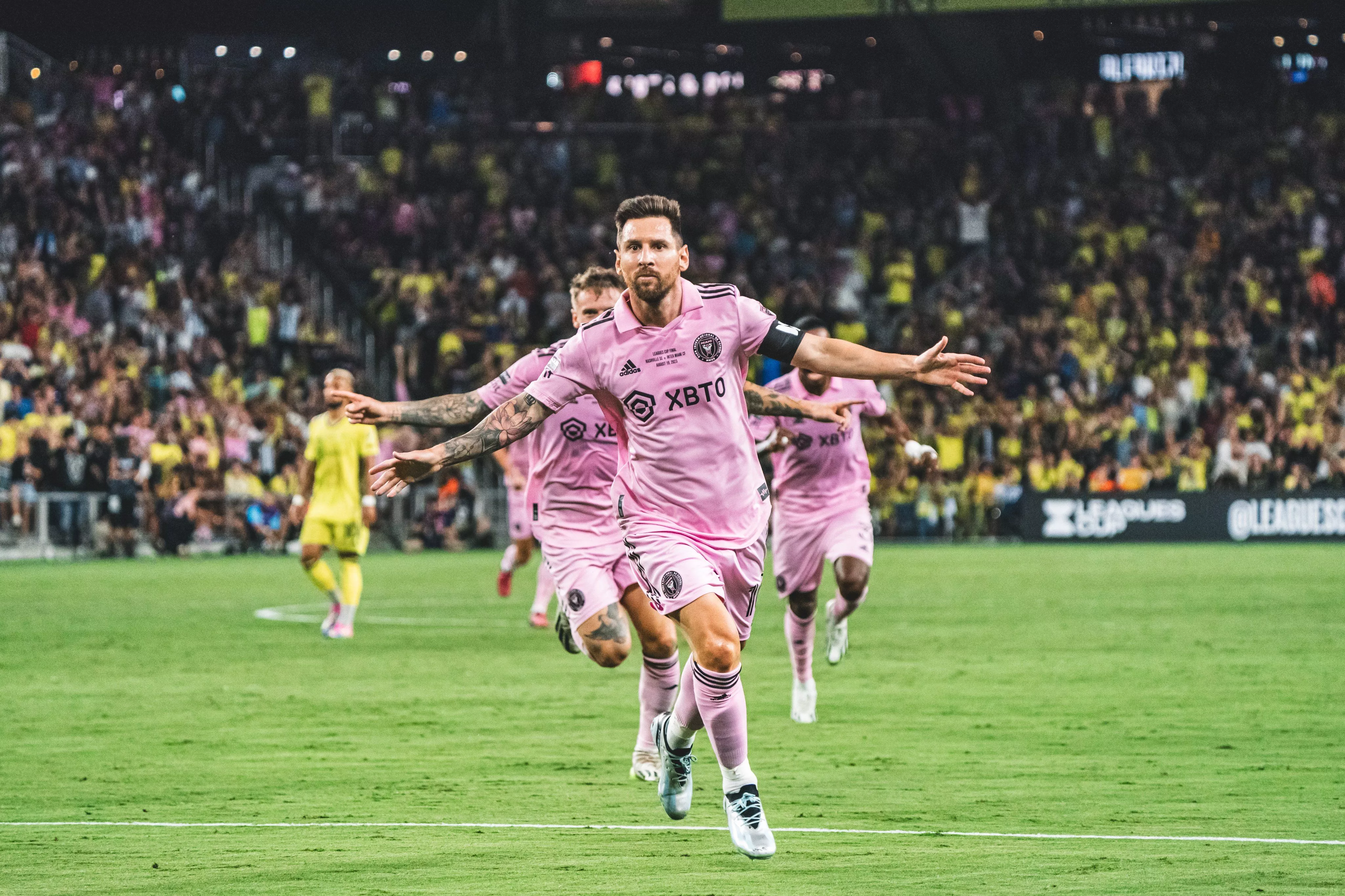 Lionel Messi Inter Miami CF Action Shot