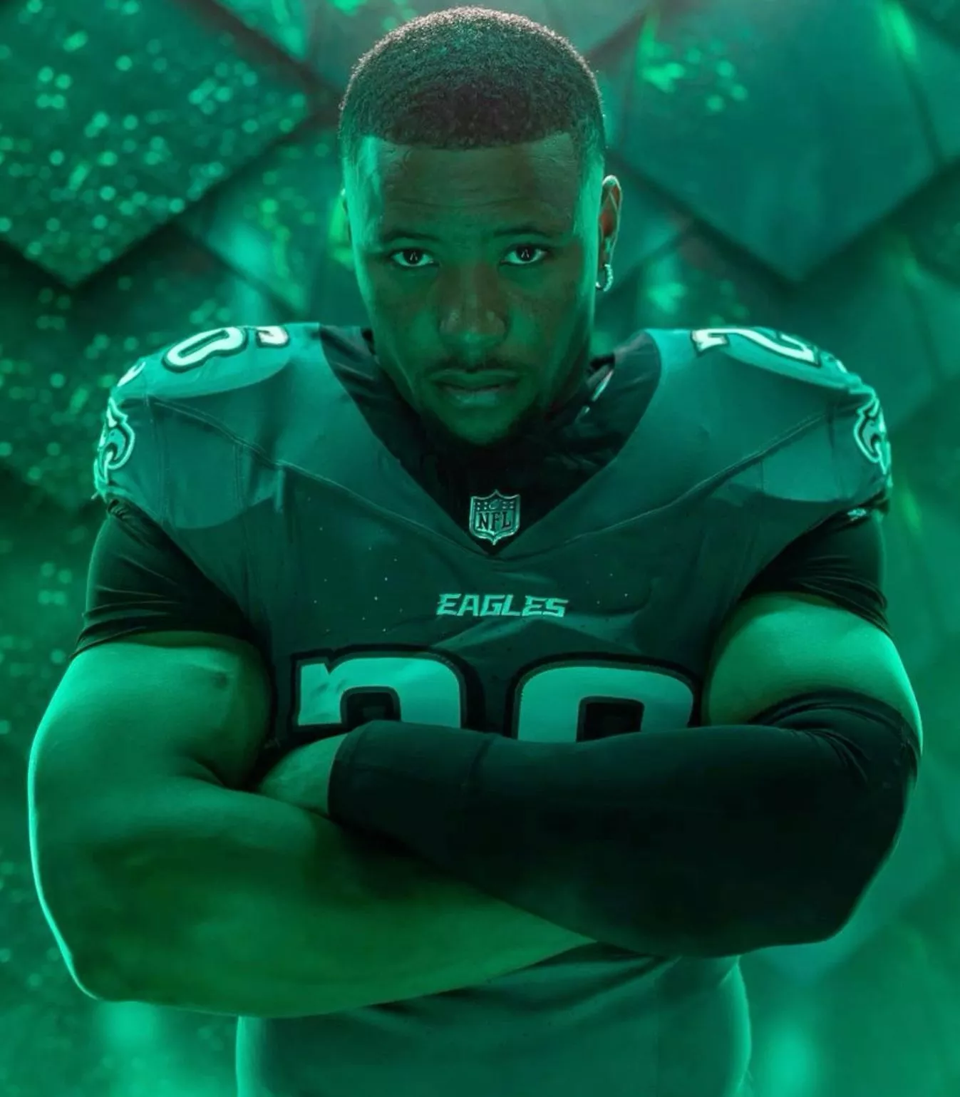 Saquon Barkley In Eagles