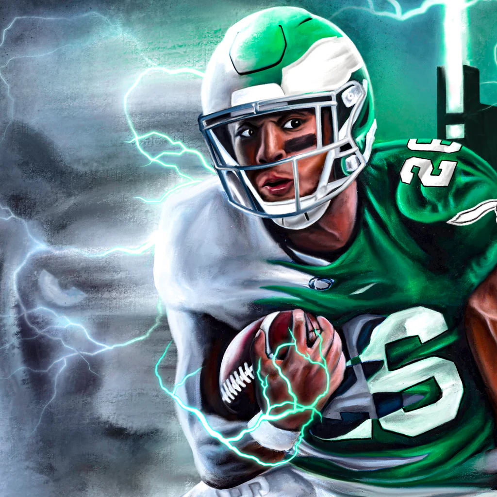 Saquon Barkley Born To Run