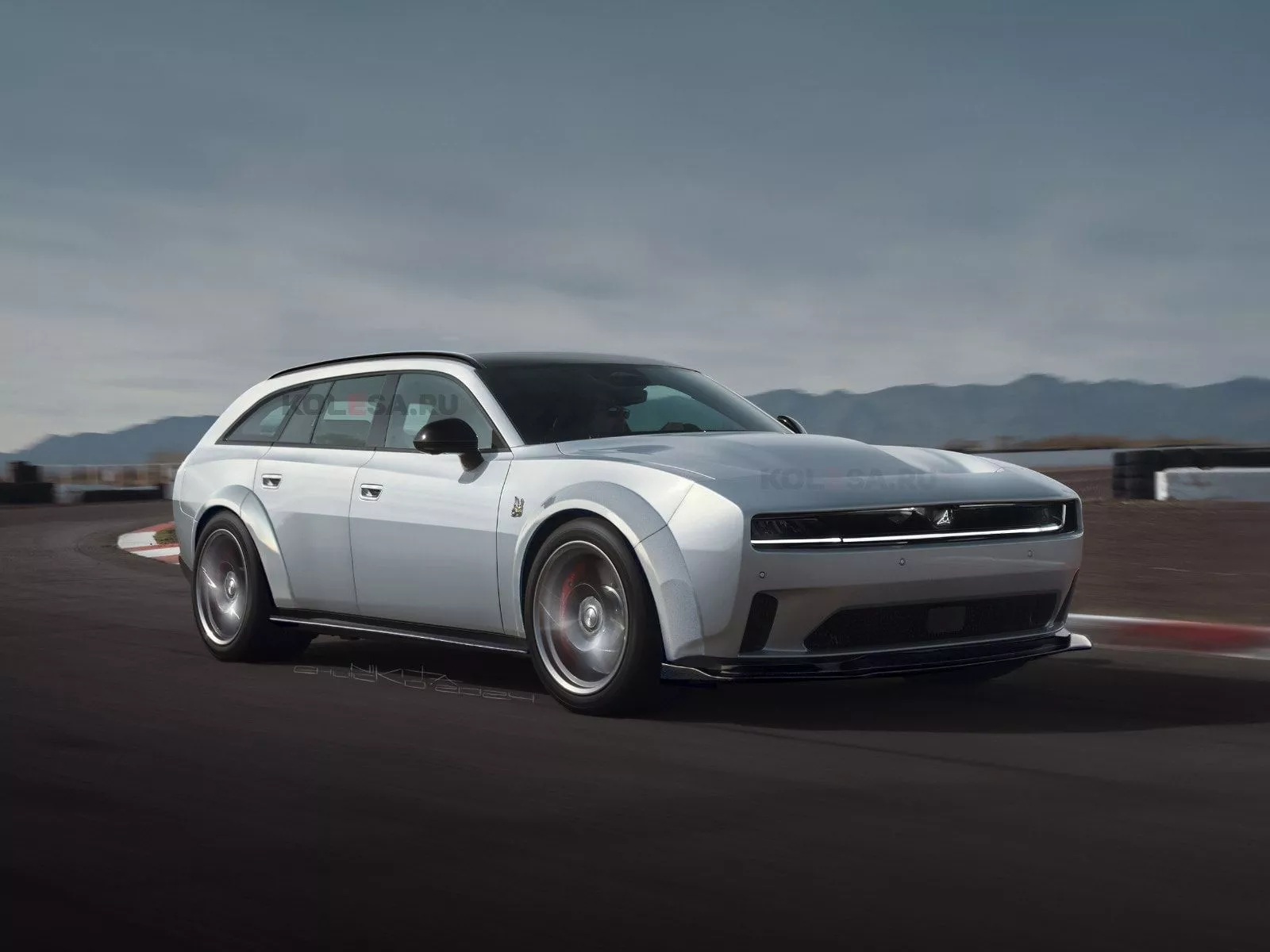 2026 Dodge Magnum Digitally Looks Down