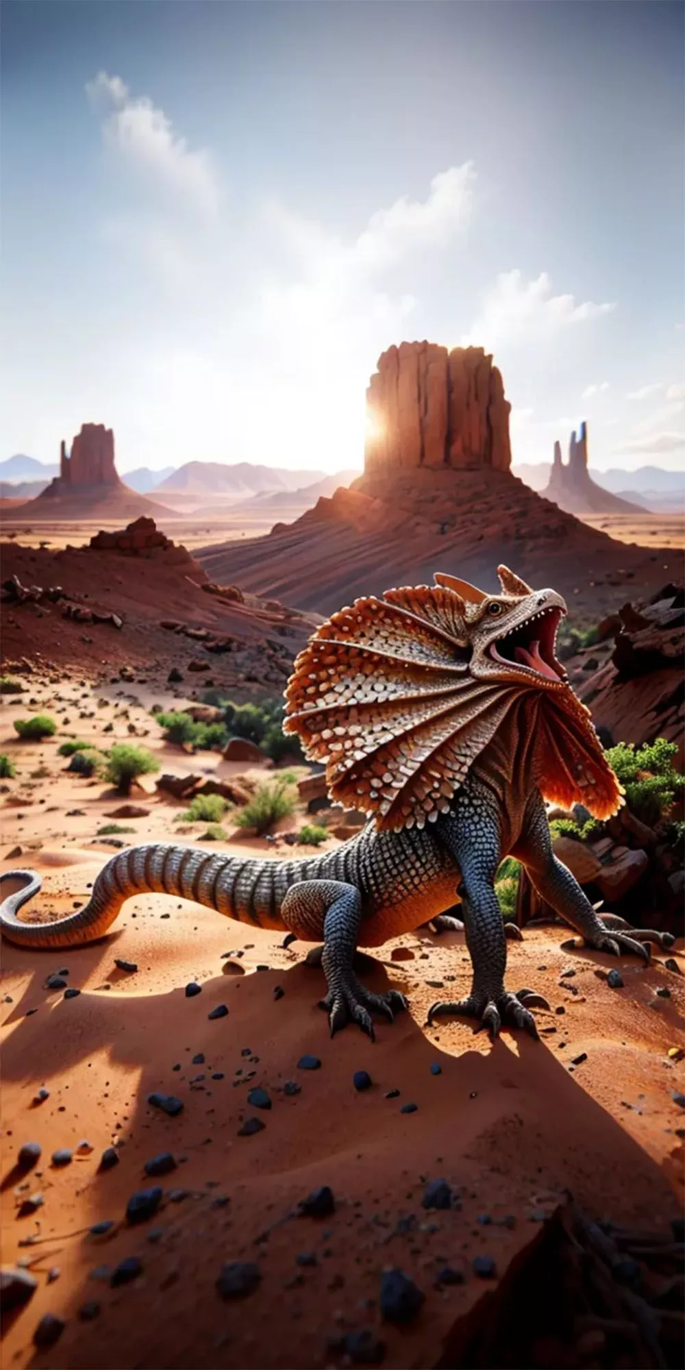 Frilled Lizard: Predator Prey