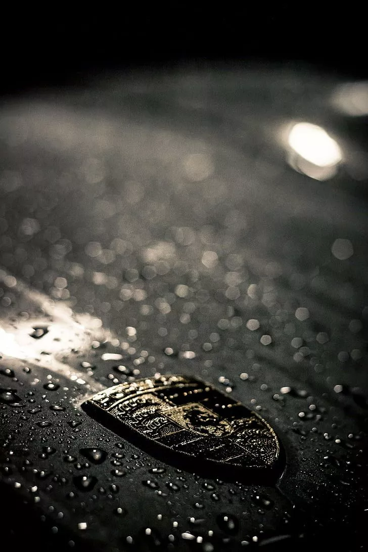 HD wallpaper: focus photo of Porsche