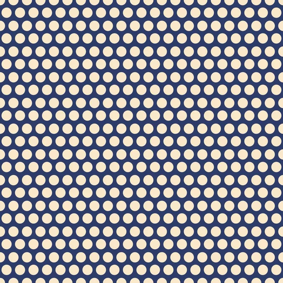polka dots on a blue background