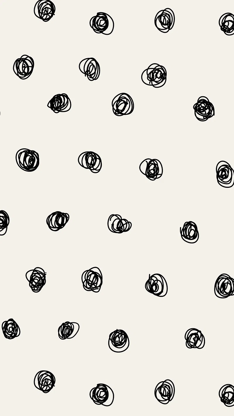 Polka dot pattern iPhone wallpaper