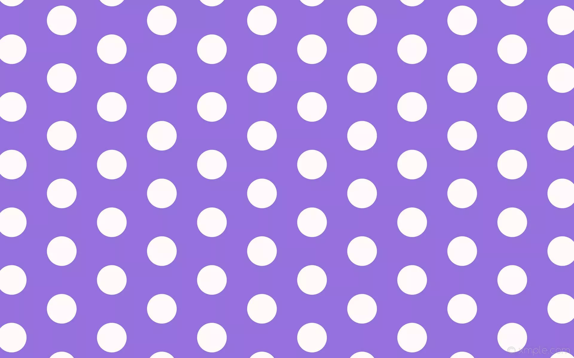 Cute Purple Polka Dot Pattern Wallpaper