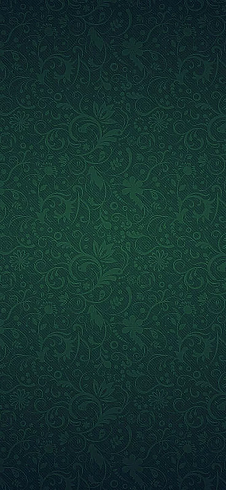 Green Ornaments Texture Pattern iPhone