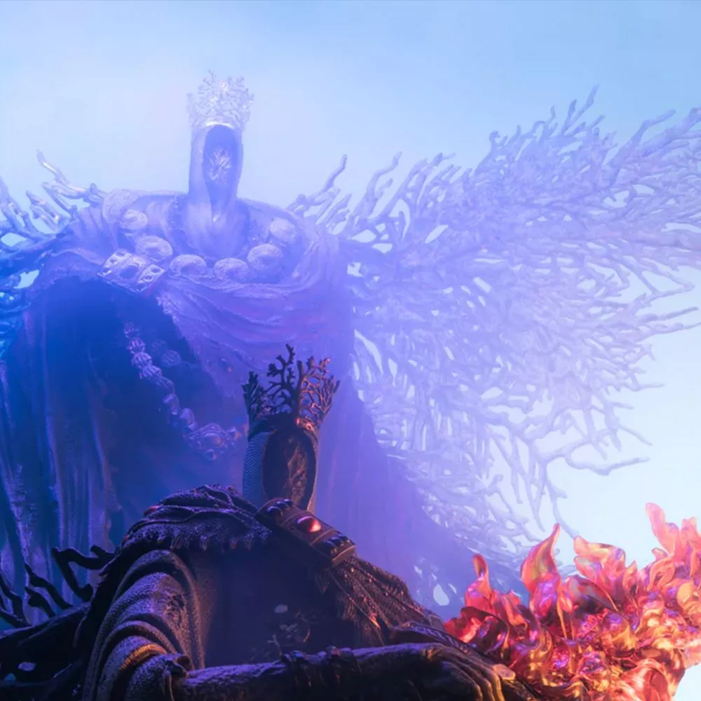 Pontiff Sulyvahn Standard Statue 1 7 Scale