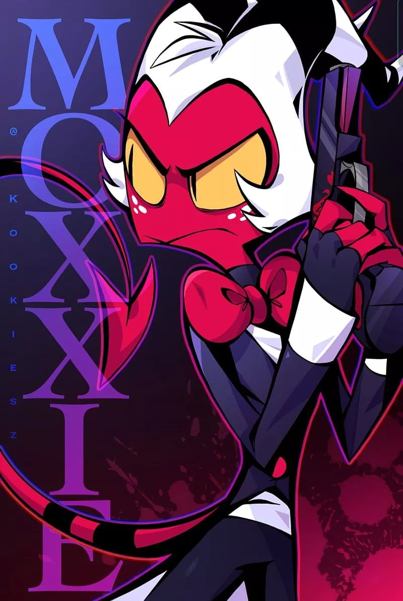 moxxie (helluva boss) wallpaper