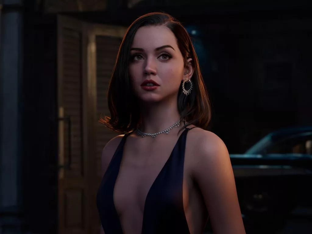 Wallpaper ana de armas, beautiful