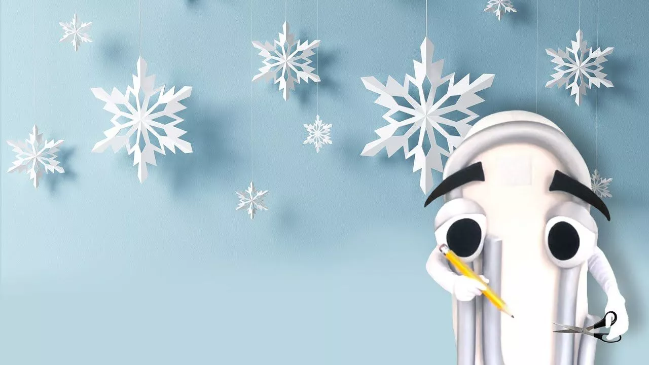 Clippy' Holiday Themed Wallpaper