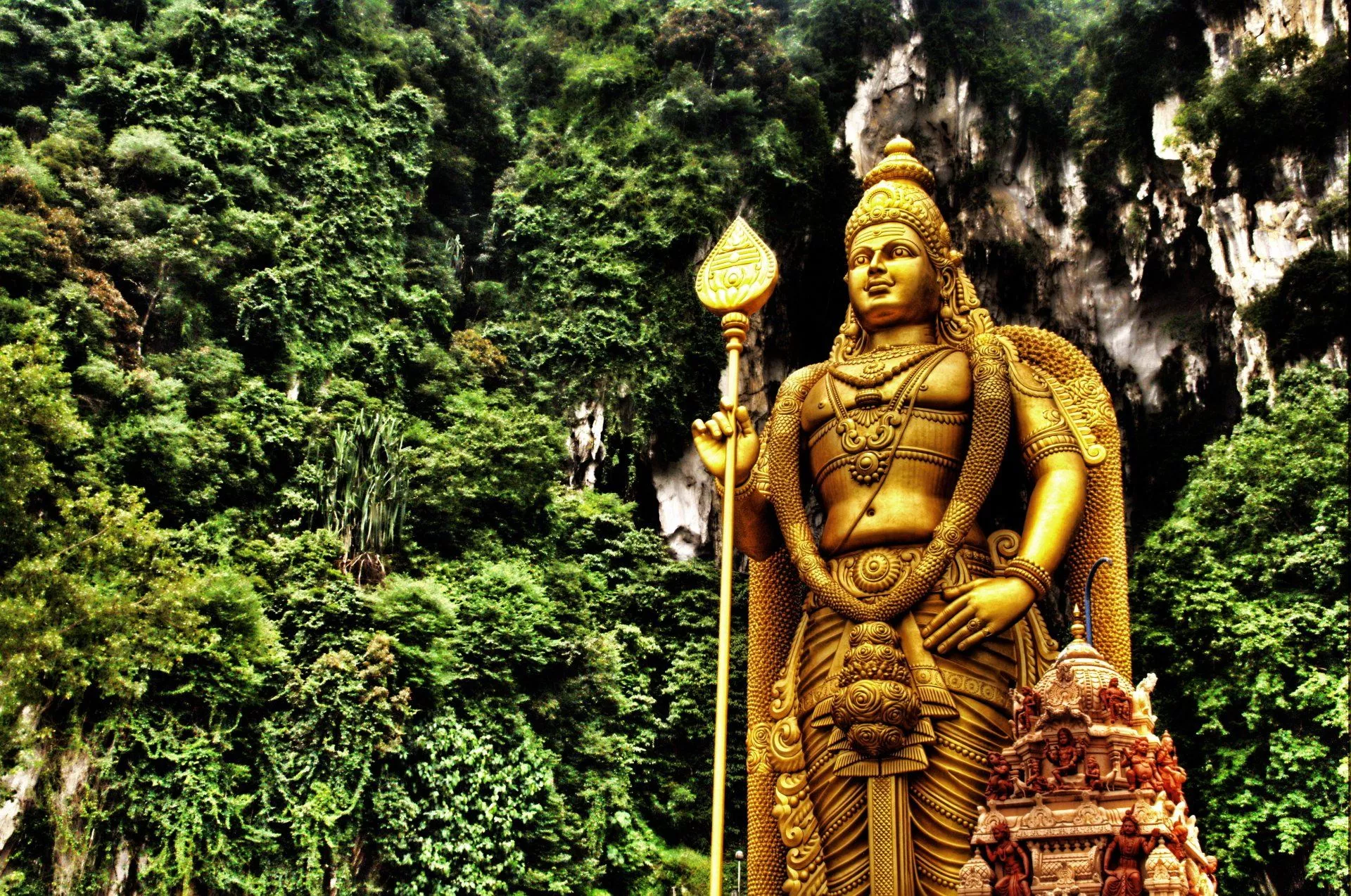 Lord Muruga Statue at Batu Caves, Selangor