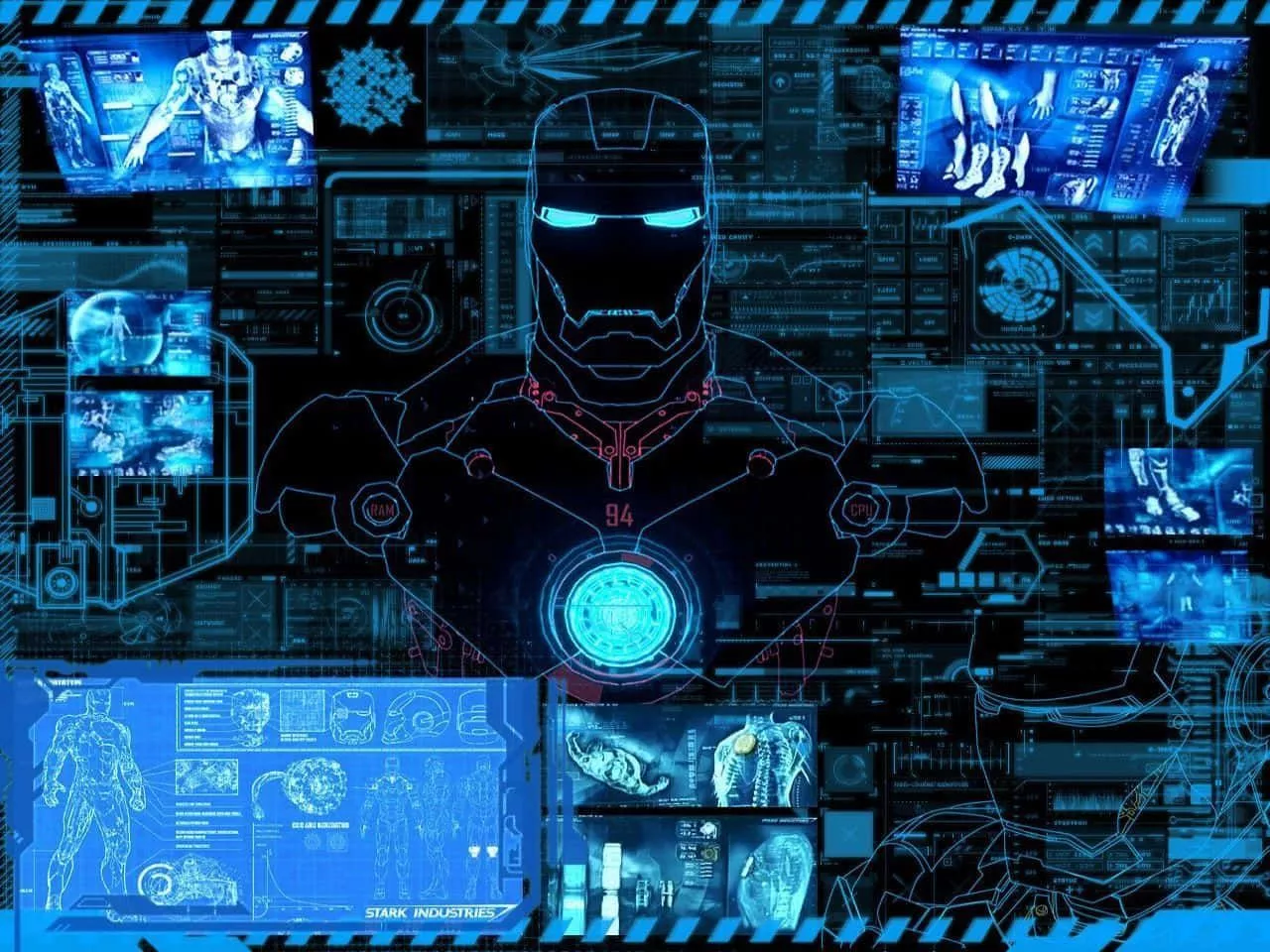 Iron Man Technology Wallpaper