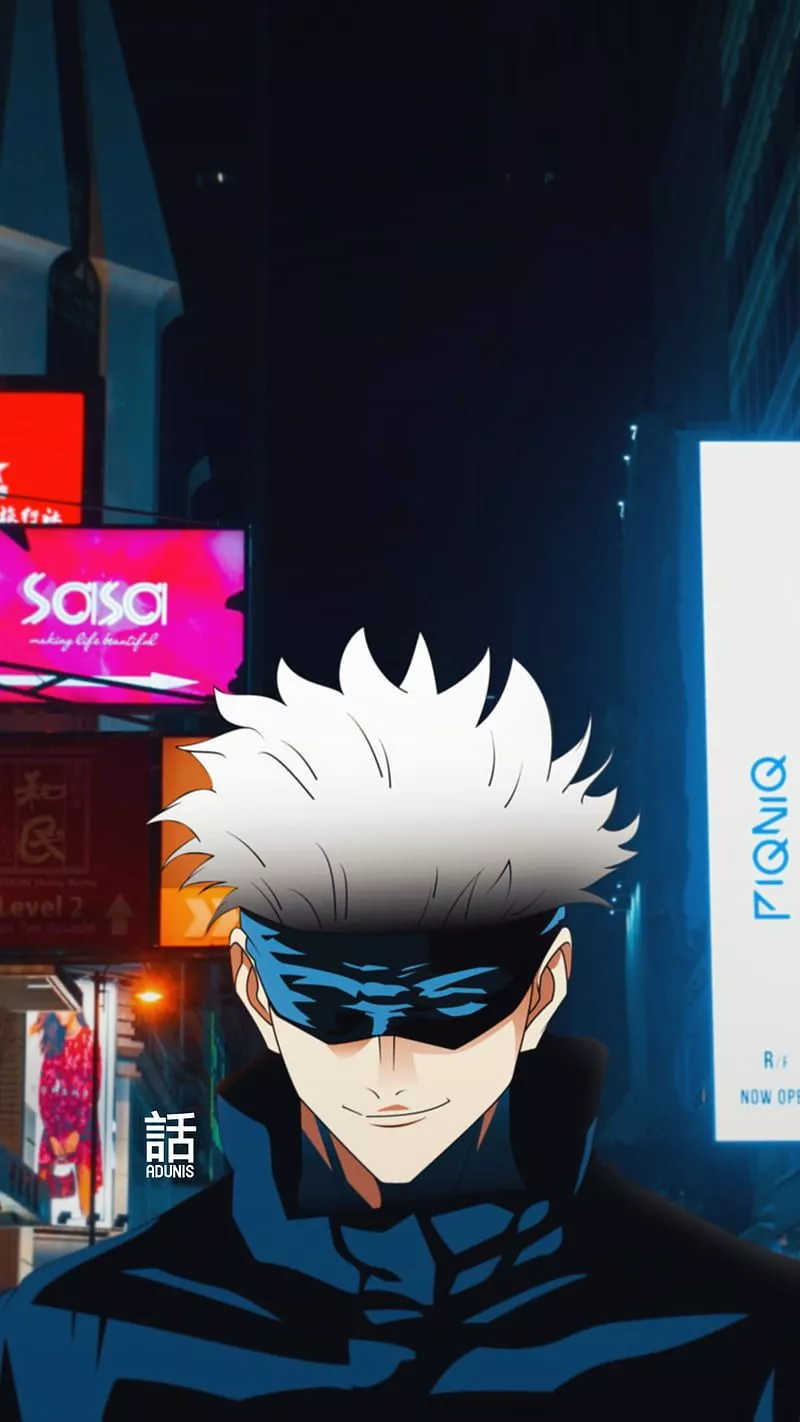 Gojo satoru, anime, gojo, gojo satoru