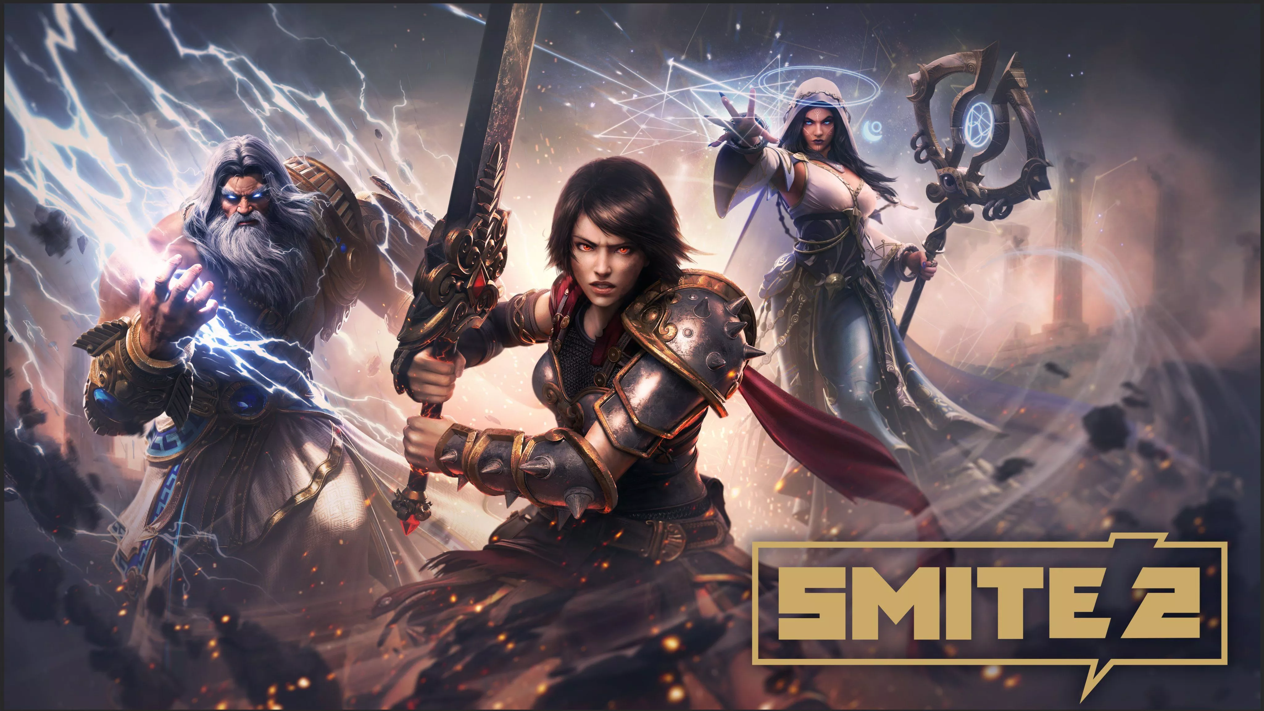 Smite 2 Game HD Wallpaper Battle