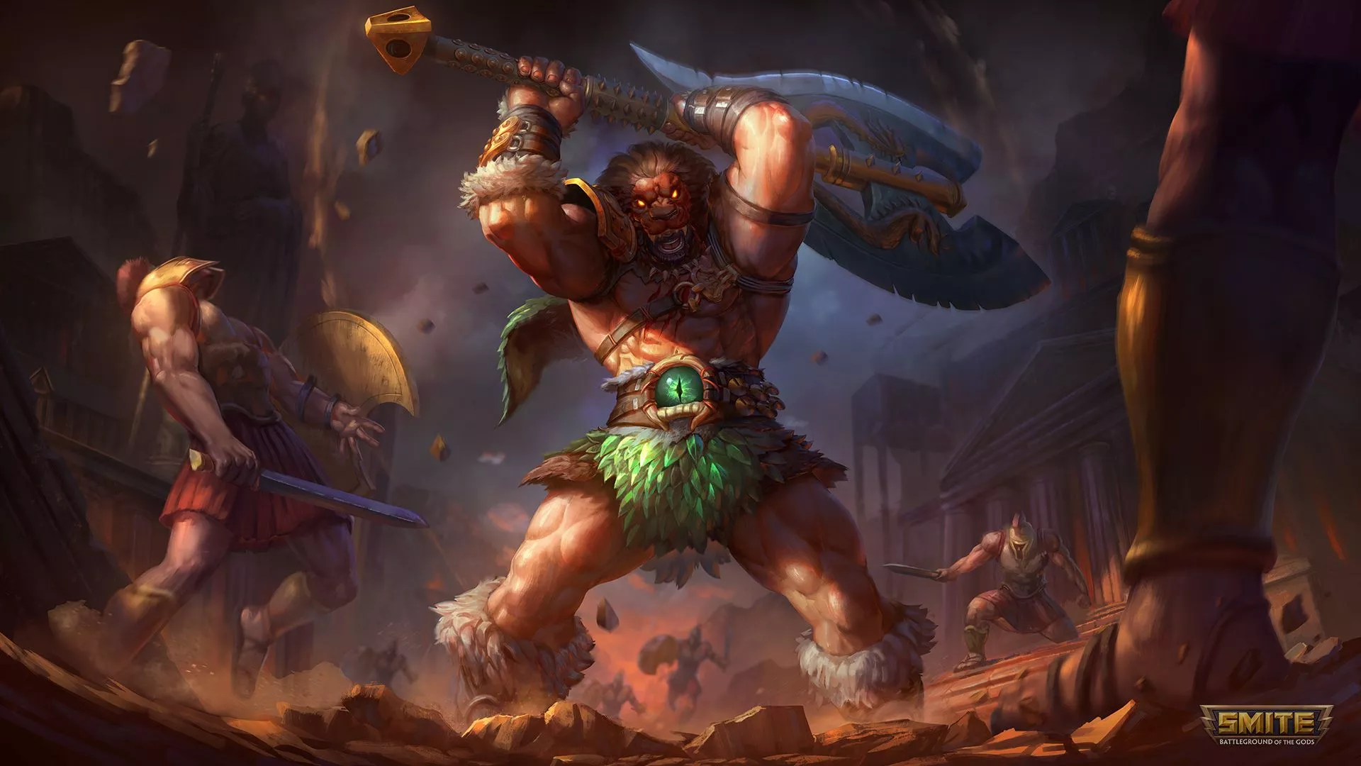 Smite PatchArt Hercules NemeanLion